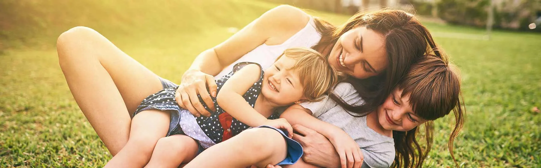 Famille au soleil