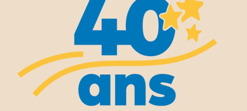 Logo 40 ans Fondation Mustela